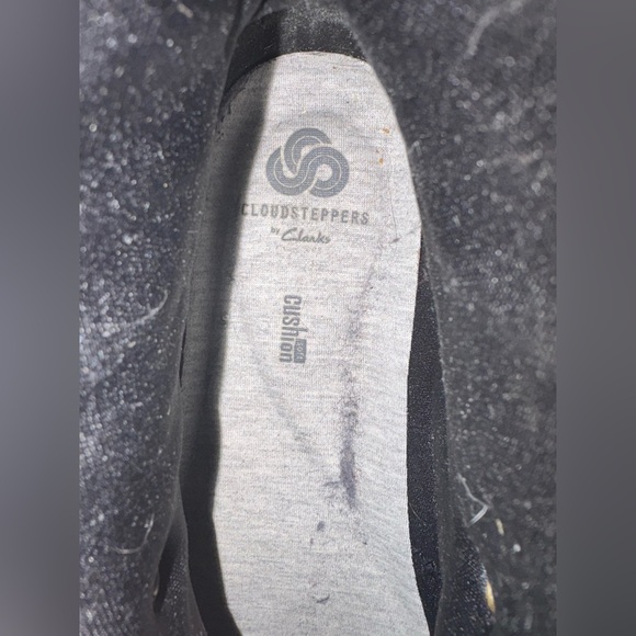 Cloudsteppers by Clarks Cabrini cove boot black grey women’s size 8 - Picture 7 of 9